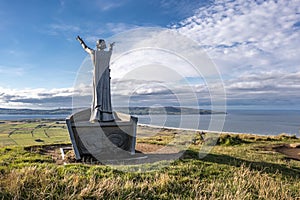 Manannan Mac Lir Statue by John Darre Sutton - He is a warrior and king in Irish mythology who is associated with the