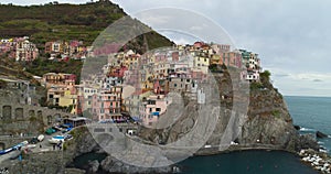 Manarola Aerial View