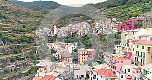 Manarola Aerial View