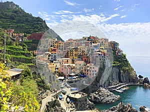 Manarola in Cinque Terre in Italy