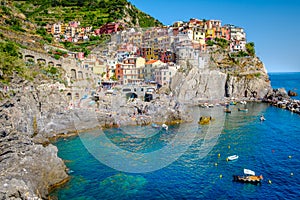 Manarola, Cinque Terre, Italy.