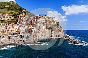 Manarola, Cinque Terre, Italy.