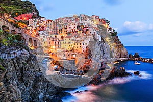 Manarola, Cinque Terre, Italy.