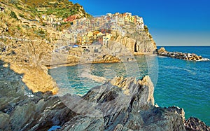 Manarola Cinque Terre Italy Coast