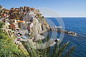 Manarola in Liguria, northern Italy