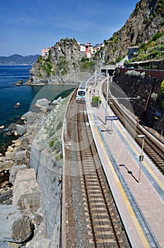 Manarola train station, Cinque Terre