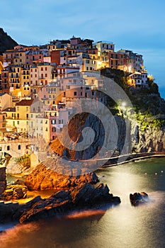 Manarola village, Italy