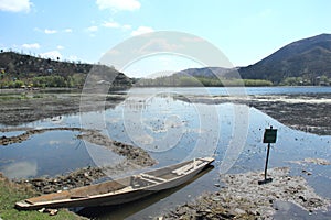 Manas-Bal Lake In Srinagar. photo