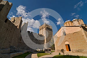 Manasija monastery in Serbia