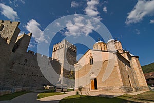 Manasija monastery in Serbia