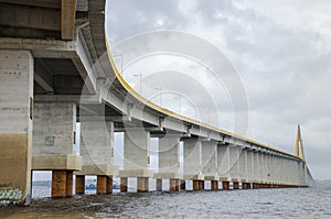 Manaus-Iranduba bridge over Negro river. photo