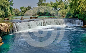 Manavgat waterfall in Antalya province of Turkey