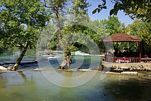 Manavgat Waterfall in Turkey