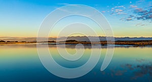 Manawatu River Reflection of Peaceful