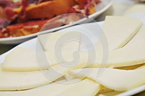 Manchego cheese tapas