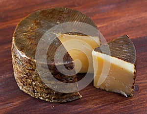 Manchego - traditional Spanish cheese