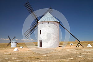Manchego Windmills at Campo de Criptana photo