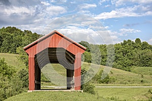 Manchester Bridge Over Olive Green Creek