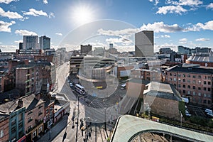 Manchester City Center England UK