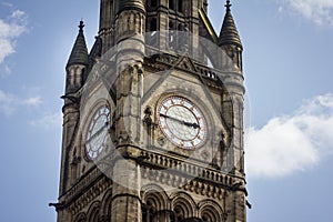 Manchester Town Hall Clock Tower, UK