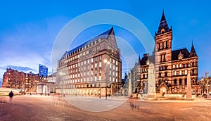 Manchester town hall England