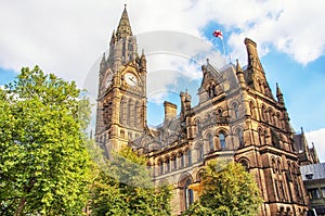 Manchester Town Hall photo