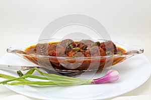 Manchurian with gravy