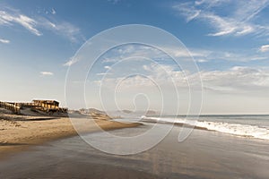 Mancora, beach and surf town in Peru