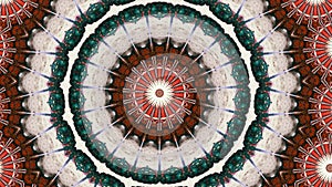 Mandala abstract background, meditation magic ornate. Spiritual movement. Cosmic chakra.