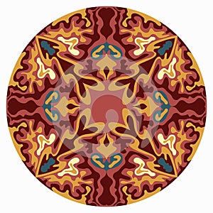 Mandala. beautiful Vintage elements. vector illustration