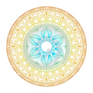 Mandala. Circle ornament.