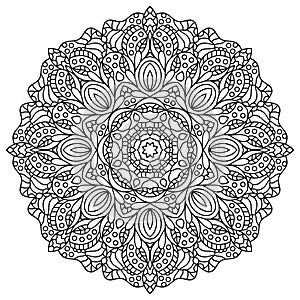 Mandala. Coloring book pages