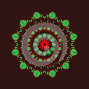 mandala design vector art illustrator eps