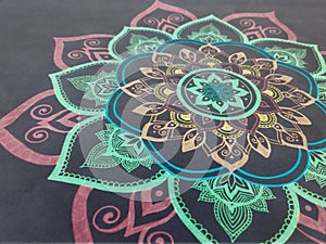 Mandala drawing