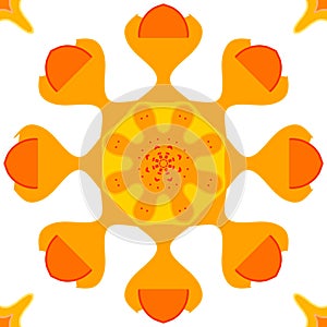 Mandala for element ilustration icon