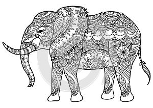 Mandala elephant