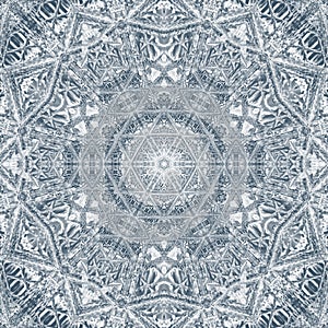 Mandala geometric round monochrome ornament arabesque