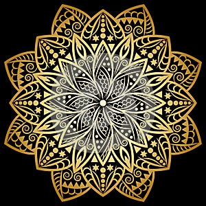 Mandala gold, background