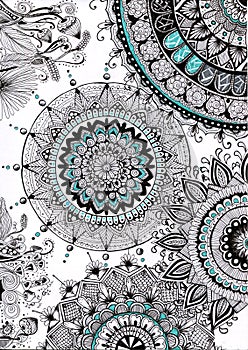 Mandala handmade draw fullsize