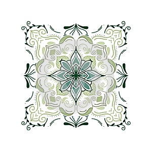 mandala illustration vector design