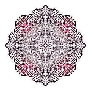 Mandala mehendi 3