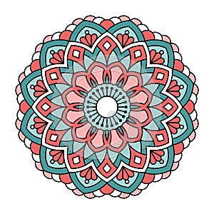 Mandala. Ornamental round pattern