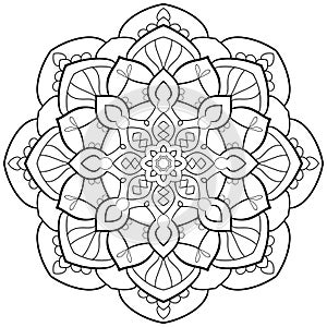 Mandala outline