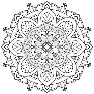 Mandala outline