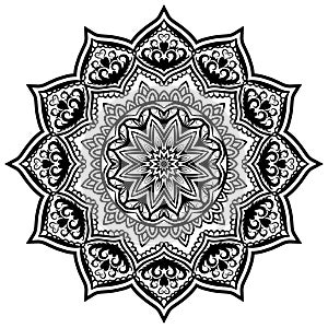 Mandala Pattern Lace 05