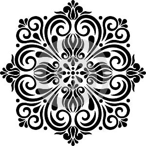 Mandala Pattern Stencil doodles sketch photo