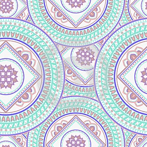 Mandala seamles background.