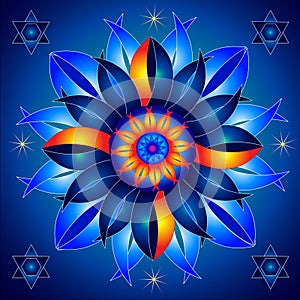 Mandala Talisman of Cosmic Energy Healing