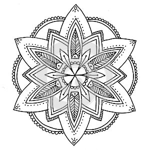 Mandala to color