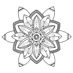 Mandala to color